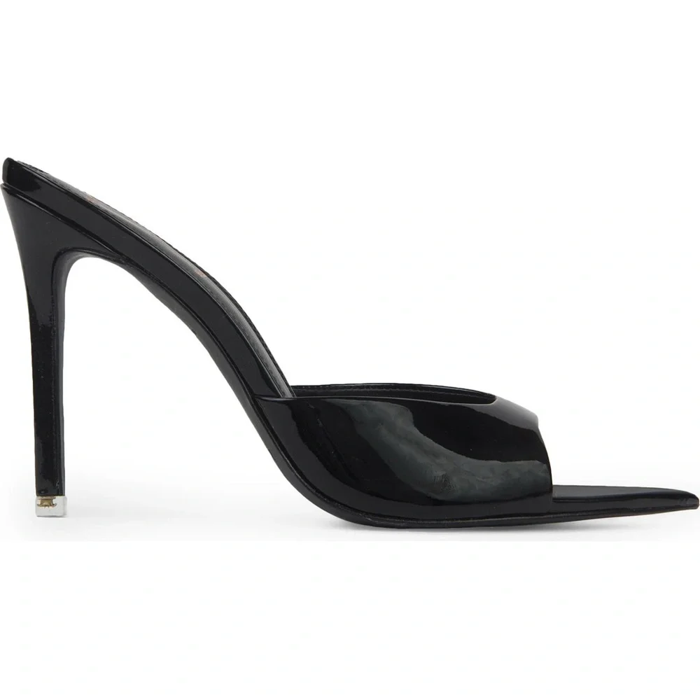 Black Suede Studio | Brea Mule Black Patent | 39.5 EU (Runs Small - see listing) - Picture 13 of 13